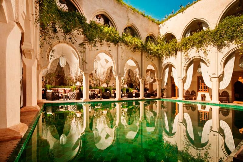 Almaha Marrakech Restaurant & Spa Marrakesz Zewnętrze zdjęcie